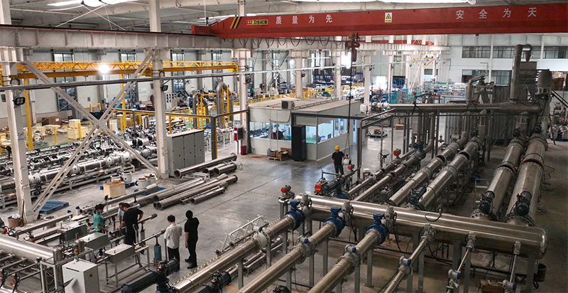 电磁流量计0.1级质量法标定装置